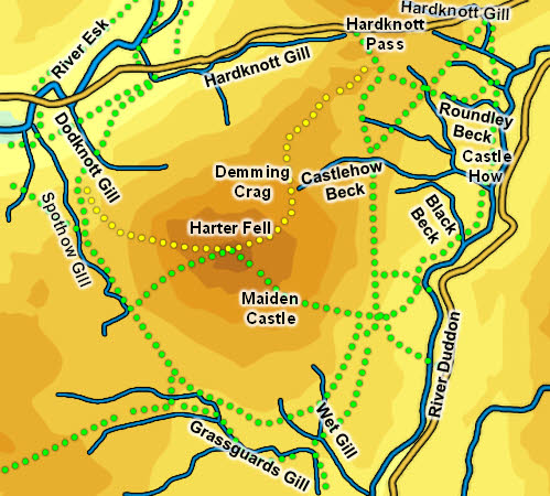 Fell Guide: Harter Fell (Eskdale) 