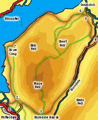 Around Place Fell Map