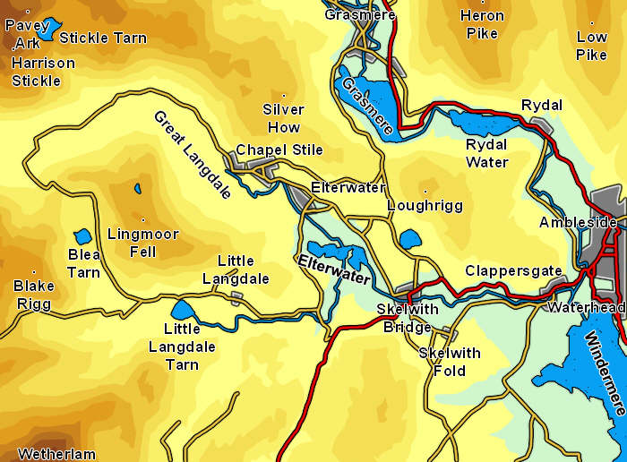 Lakes Map 33