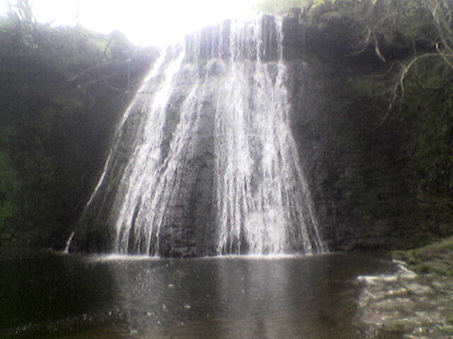 Aysgill Force from below