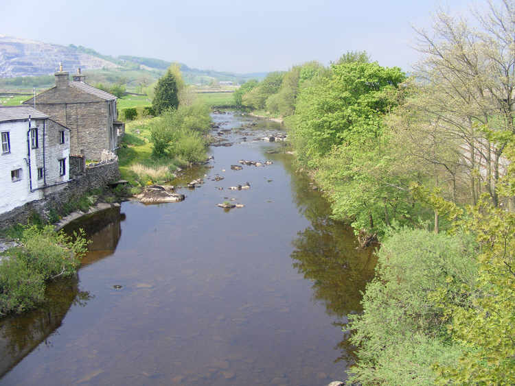 The Ribble at Helwith Bridge