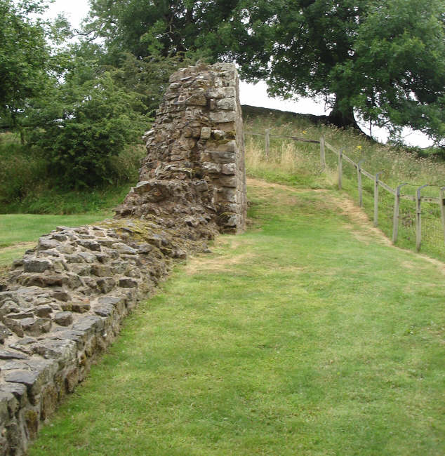 Roman Wall at Hare Hill 