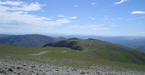View south from Helvellyn