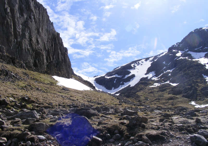 Broad Col from the Corridor Route