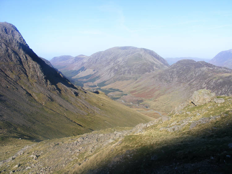 Ennerdale from above Beck Head, Great Gable 