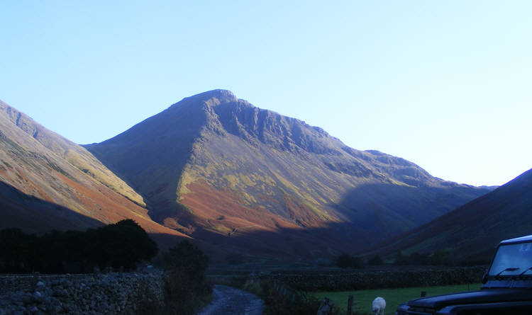Great Gable from Wasdale Head