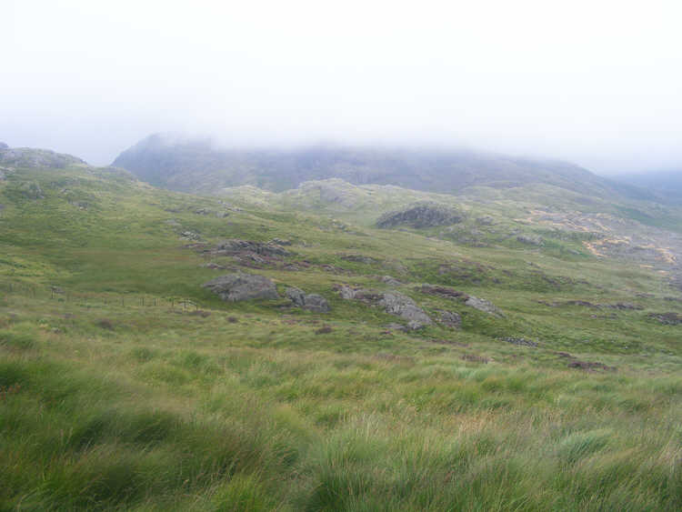 The north flank of Harter Fell