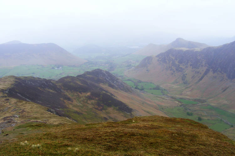 Newlands Valley from Hindscarth