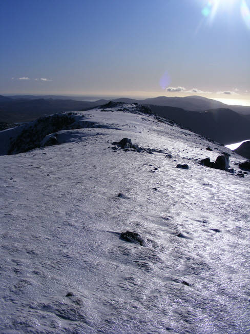 Summit ridge of Red Pike