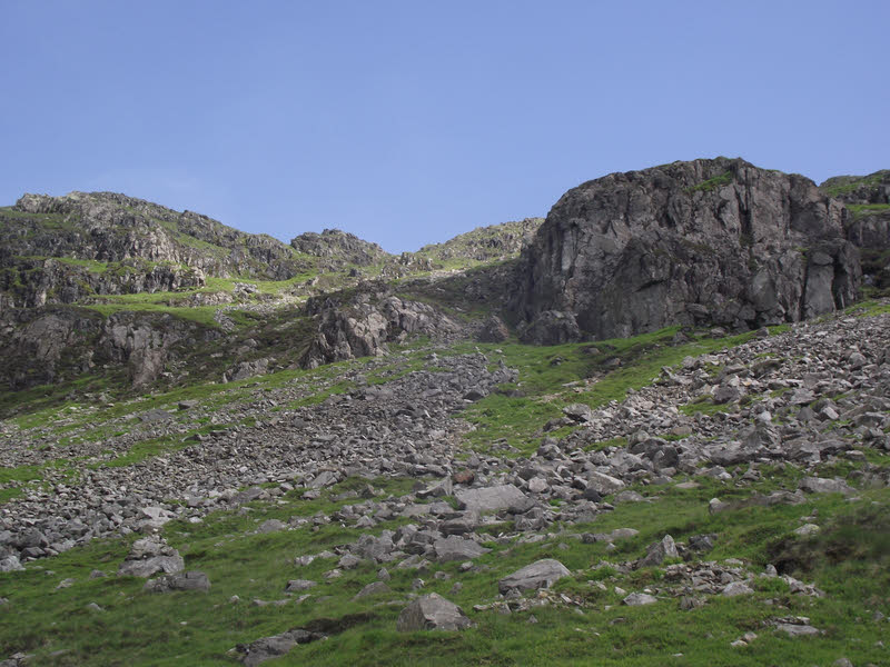 Start of the middle path, Yewbarrow