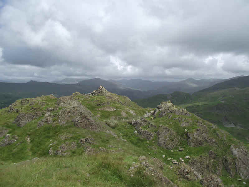 The summit of Stickle Pike 