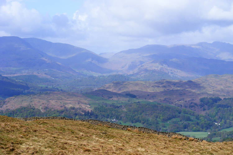 The view west from Wansfell