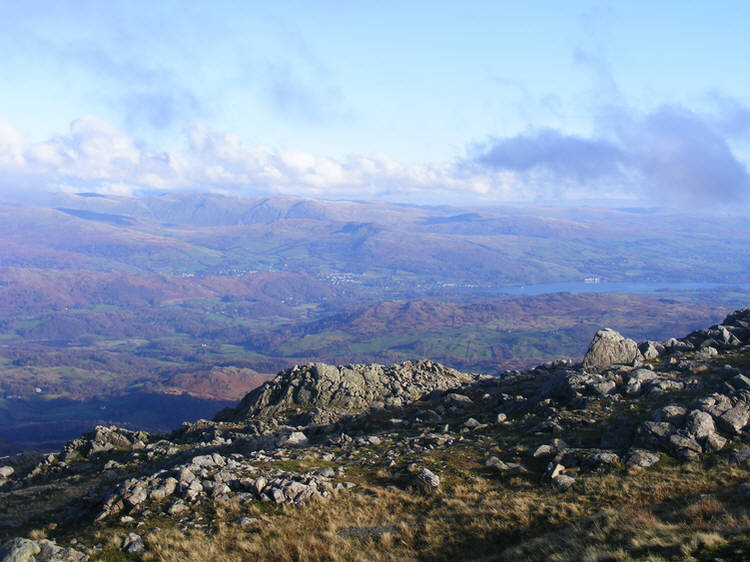 View east from Wetherlam