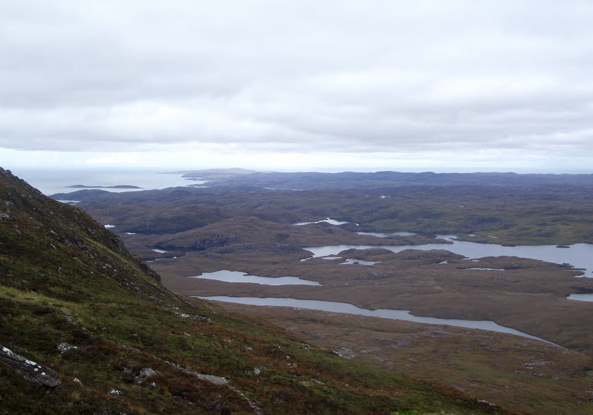 Inverpolly from Stac Pollaidh