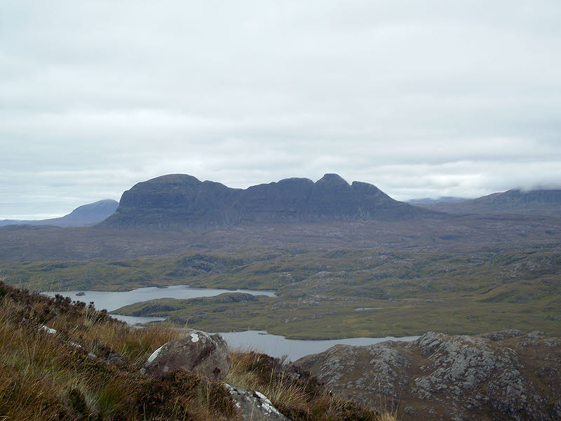 Suilven from Stac Pollaidh 
