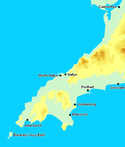 Contour Map of Lleyn Peninsula