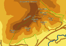 Map: Blencathra via Doddick Fell 