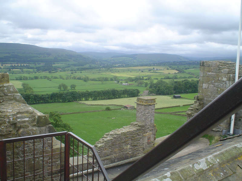 View of Wensleydale from Bolton Castle