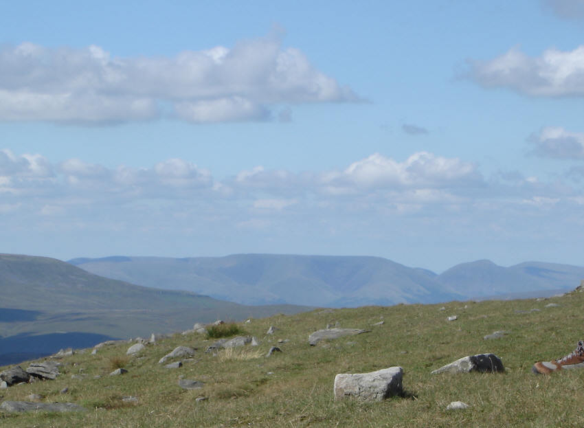 View north from Ingleborough