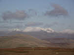 Scafell from Black Combe