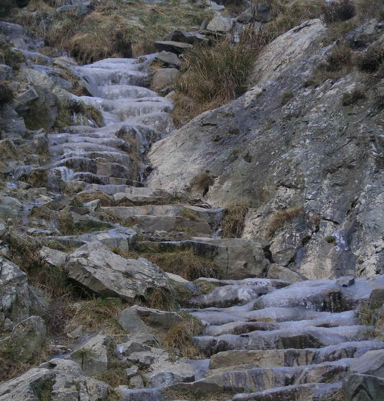 Icy Steps at Light Spout