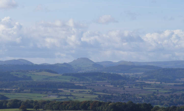 The Shropshire Hills from the Wrekin