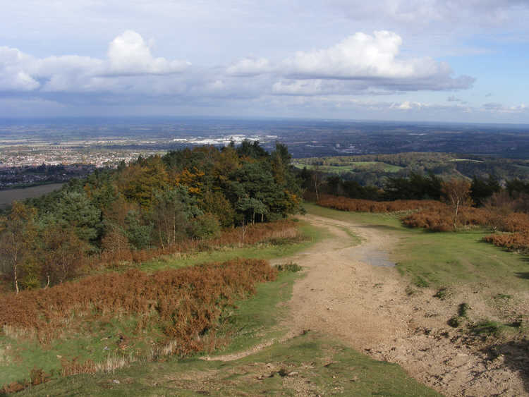 View north from the Wrekin